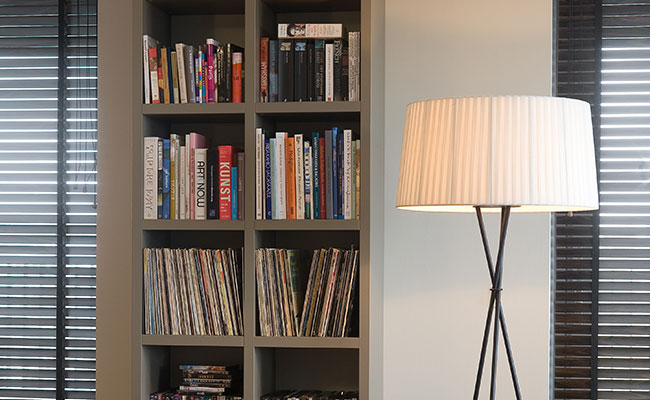 Uw mooiste boekenkast vindt u bij theCabinetshop, Frederikstraat 575, Den Haag.
